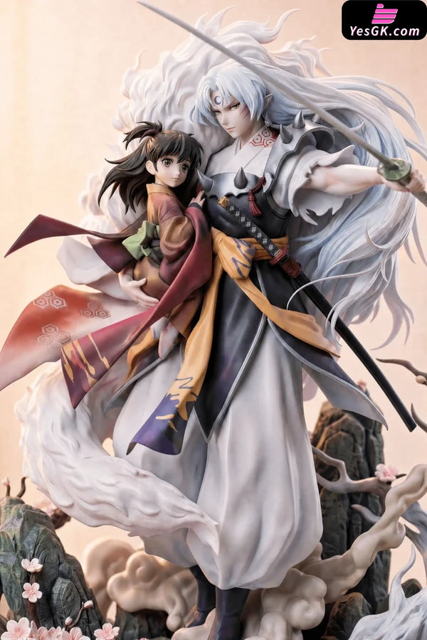 INU-YASHA Sesshomaru & Rin Statue - ATELIER DE KONOHA
