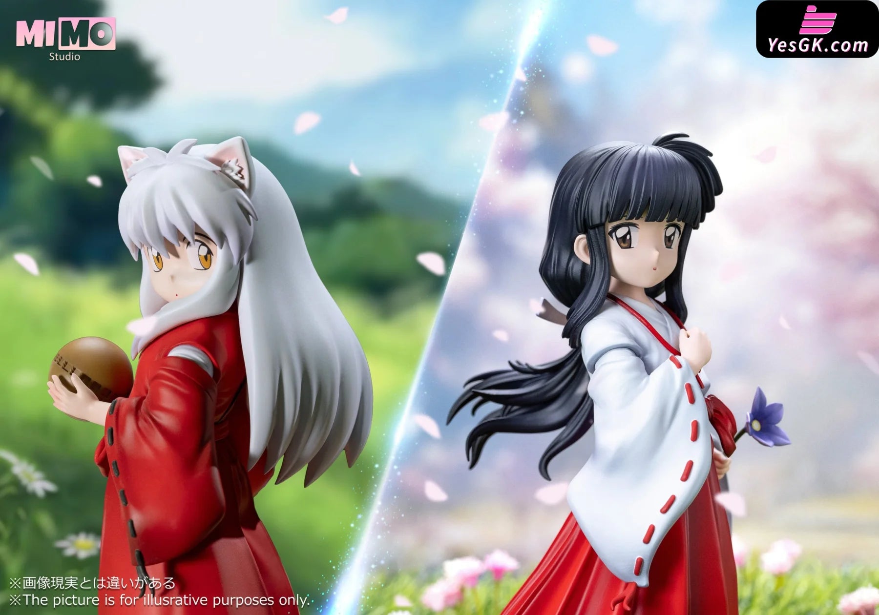 Inuyasha Childhood Kikyo Statue - Mimo Studio [Pre-Order]