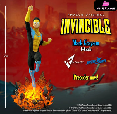 Invincible Mark Grayson Resin Statue - Kinetiquettes Studio [Pre - Order] Deposit Others