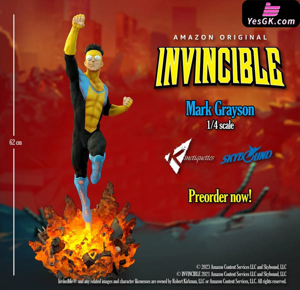 Invincible Mark Grayson Resin Statue - Kinetiquettes Studio [Pre - Order] Deposit Others
