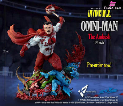Invincible Omni - Man Resin Statue - Kinetiquettes Studio [Pre - Order] Deposit Others