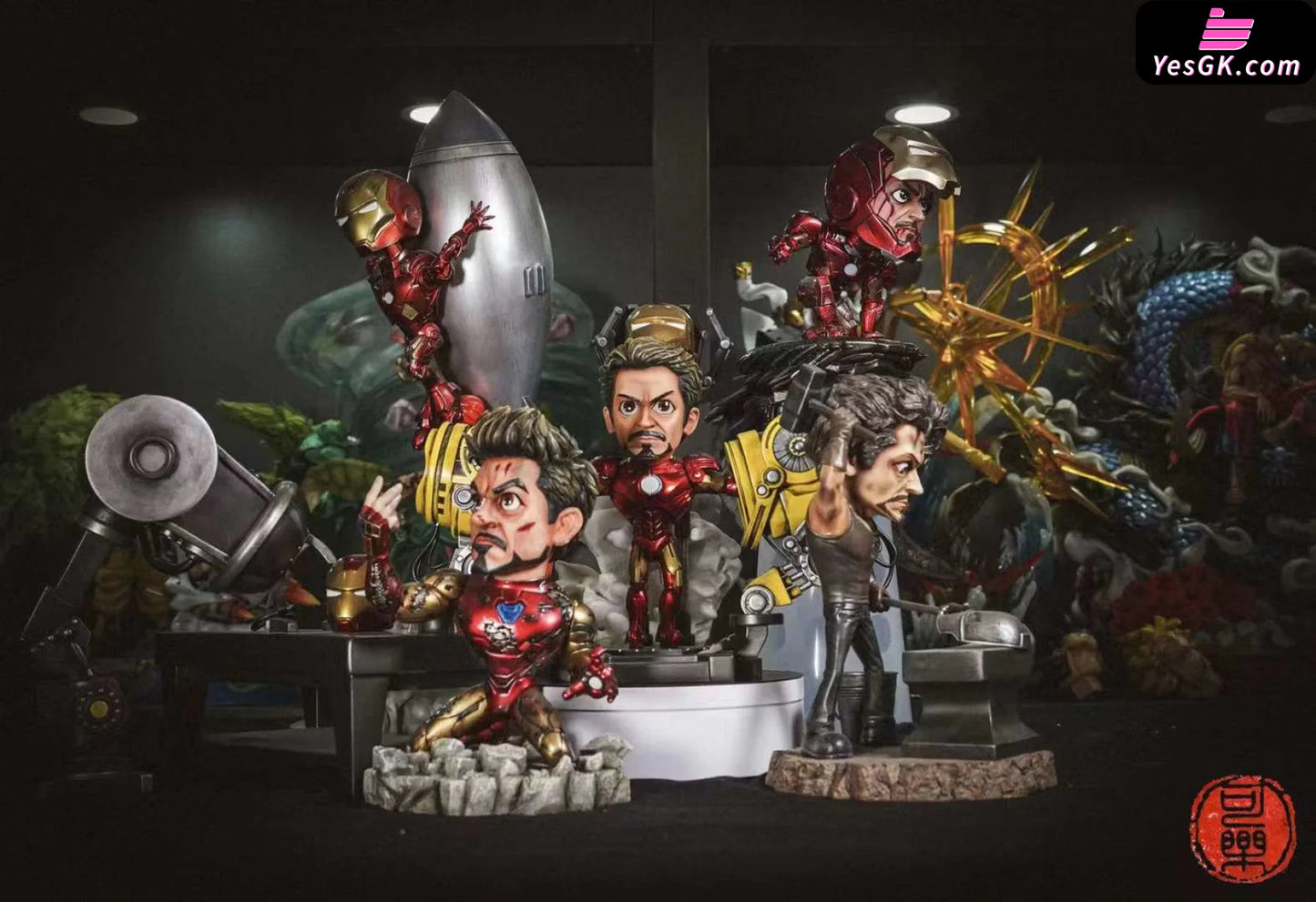 Iron Man Anthony Edward Stark Resin Statue - Cola Studio [Pre-Order]