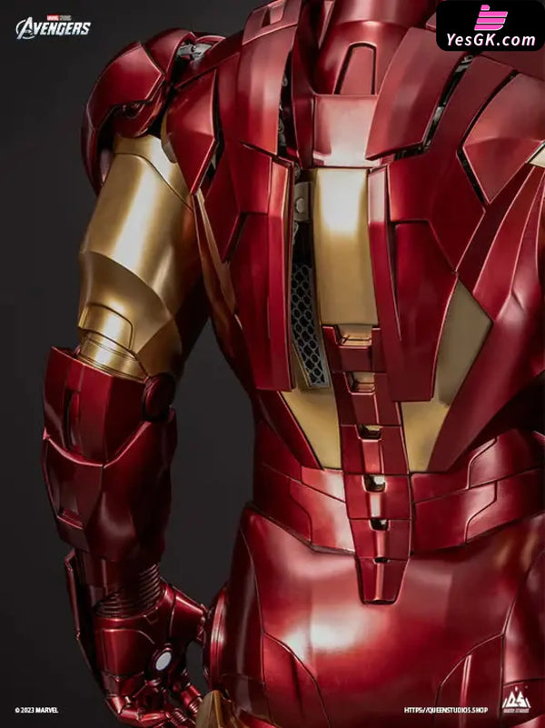 Iron Man Mark VI 1/1 Licensed Statue - Queen Studio [In-Stock] - Full Payment - MARVEL