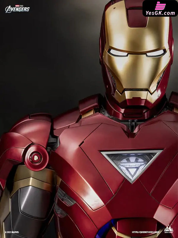 Iron Man Mark VI 1/1 Licensed Statue - Queen Studio [In-Stock] - Full Payment - MARVEL
