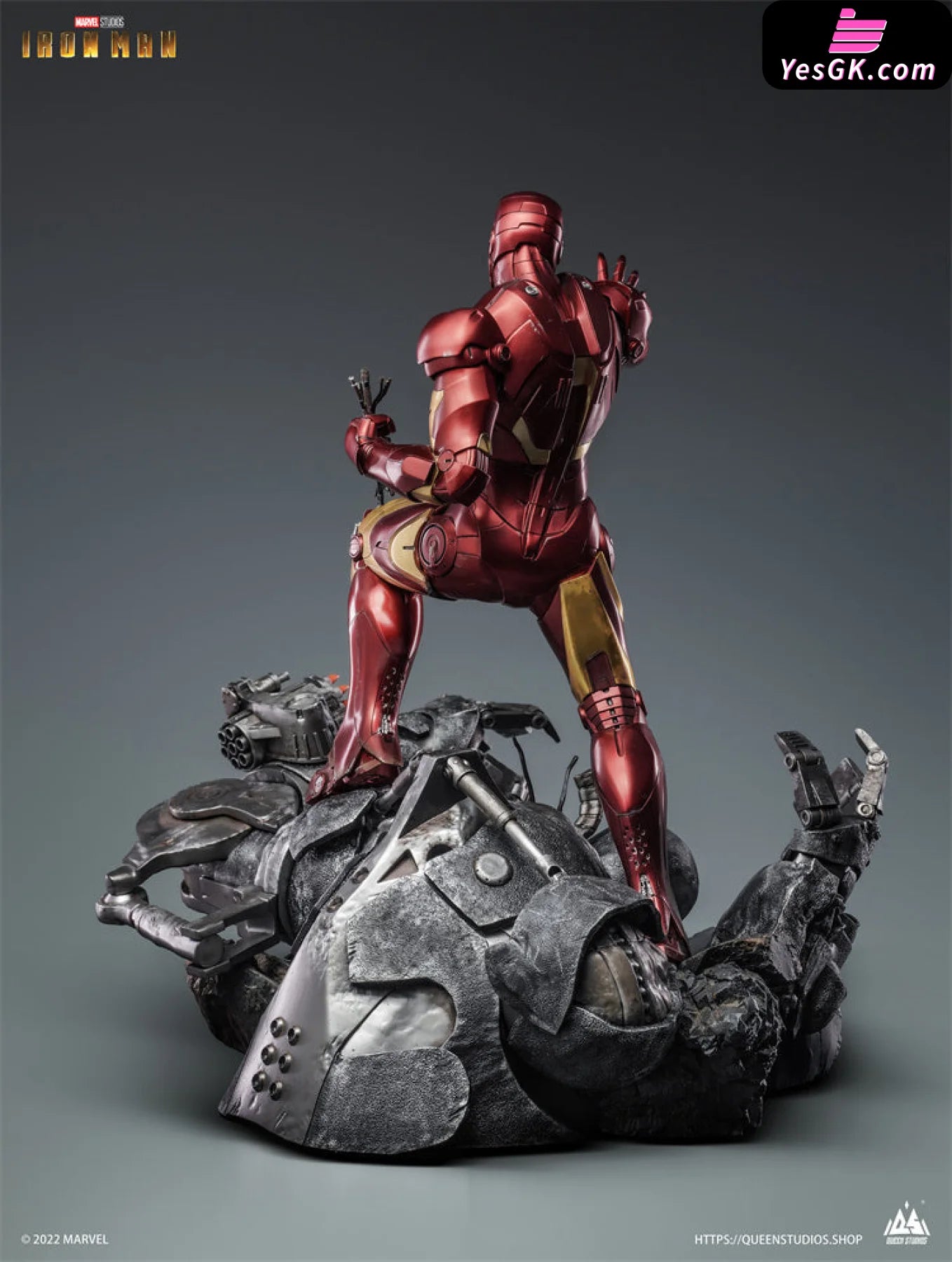 Iron Man Mark3 1/4 Scale Resin Statue - Queen Studio [Pre-Order]