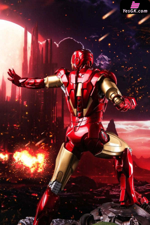Iron Man MK6 1/4 GK Statue - IRON Studio (Pin Jiang) [In-Stock] - Full Payment - MARVEL