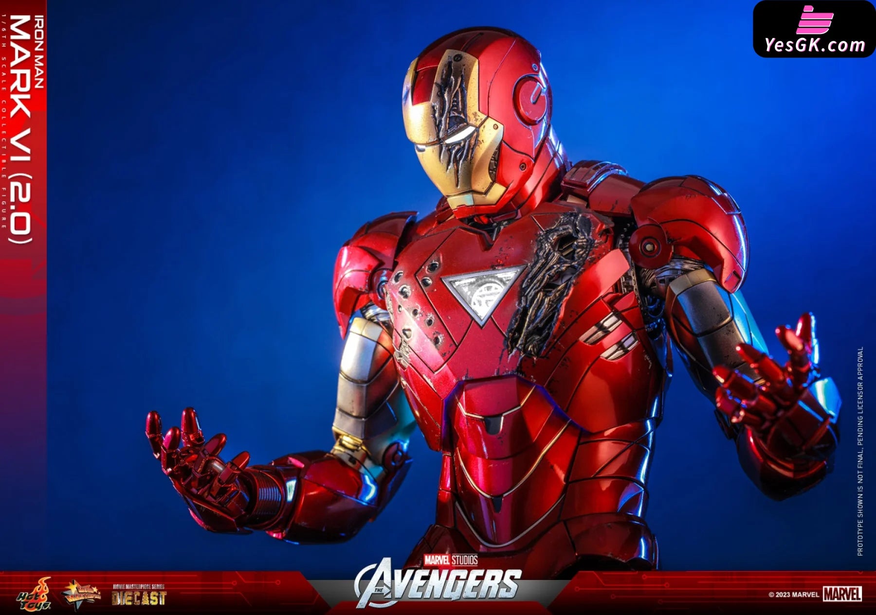 Iron Man Mk6 Statue - Hottoys Studio [Pre-Order]