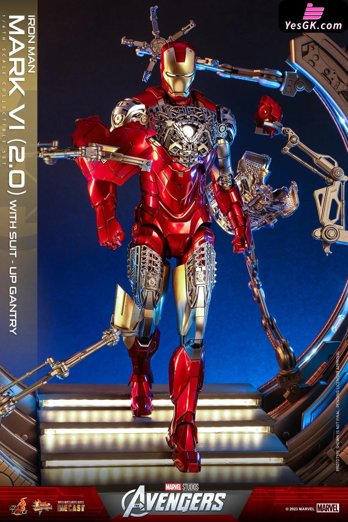 Iron Man Mk6 Statue - Hottoys Studio [Pre-Order]