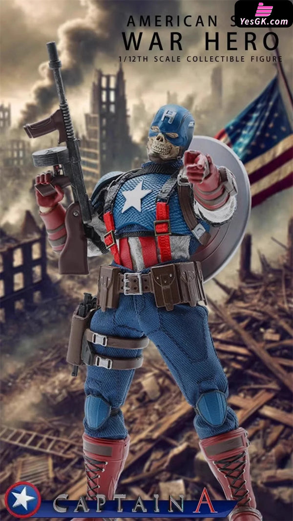 Marvel Jm003 Captain America Action Figure - Joy Man Toys Studio [Pre-Order]