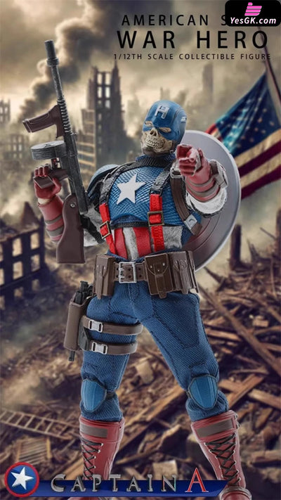 Marvel Jm003 Captain America Action Figure - Joy Man Toys Studio [Pre-Order]