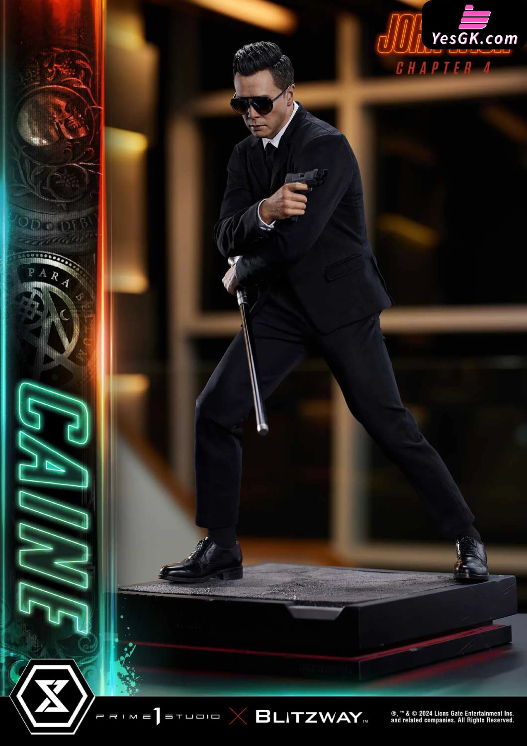 John Wick Caine Pmjwk-02Dxs & Pmjwk-02 (Licensed) Statue - Prime 1 Studio [Pre-Order] Others