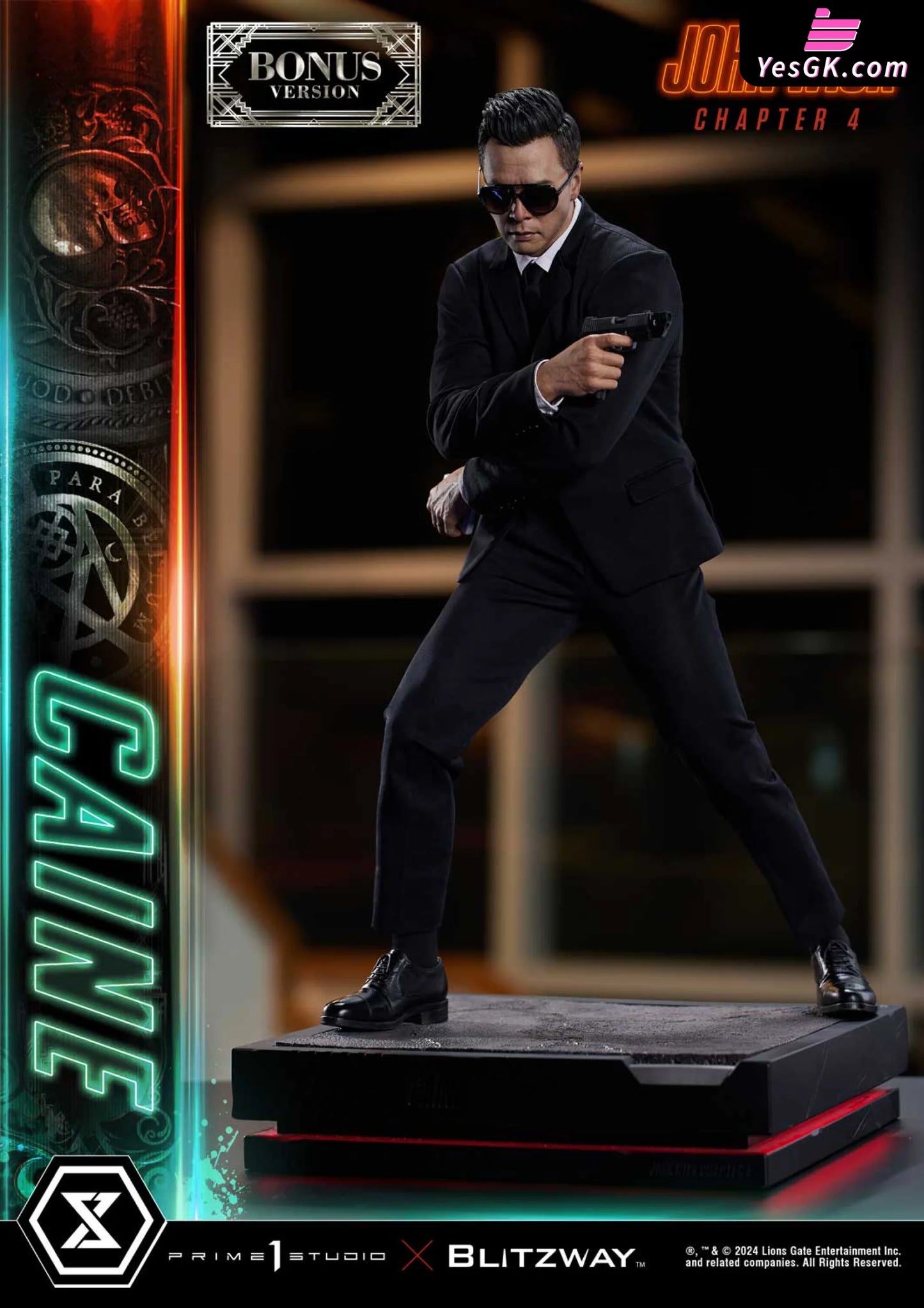 John Wick Caine Pmjwk-02Dxs & Pmjwk-02 (Licensed) Statue - Prime 1 Studio [Pre-Order] Others