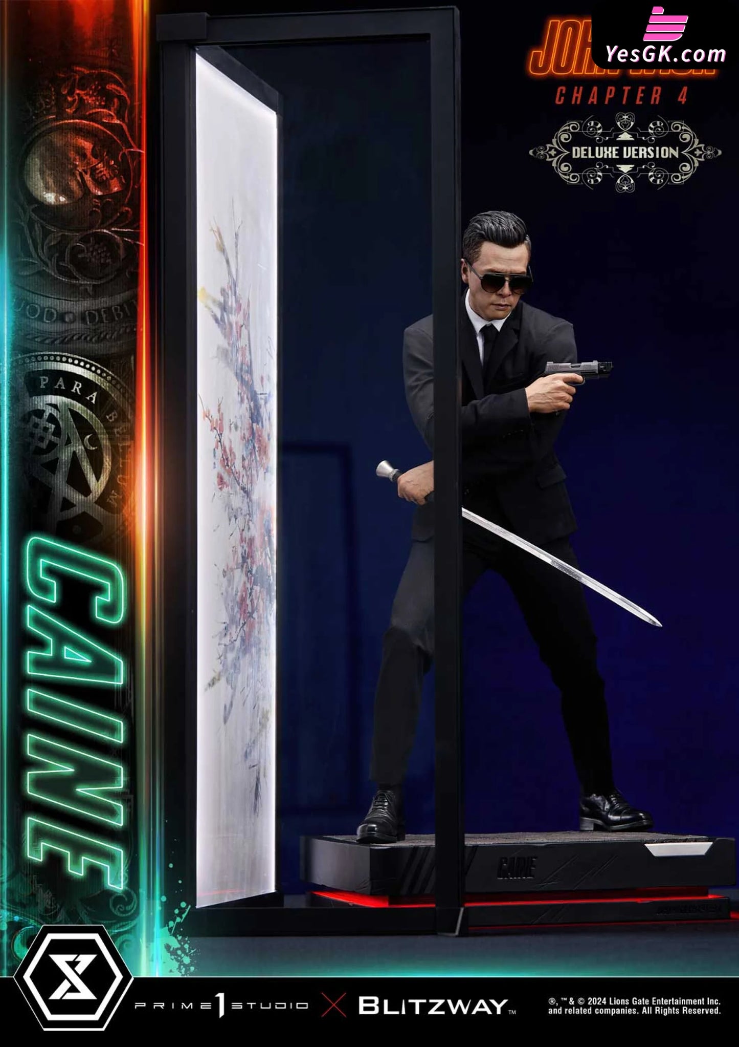 John Wick Caine Pmjwk-02Dxs & Pmjwk-02 (Licensed) Statue - Prime 1 Studio [Pre-Order] Others