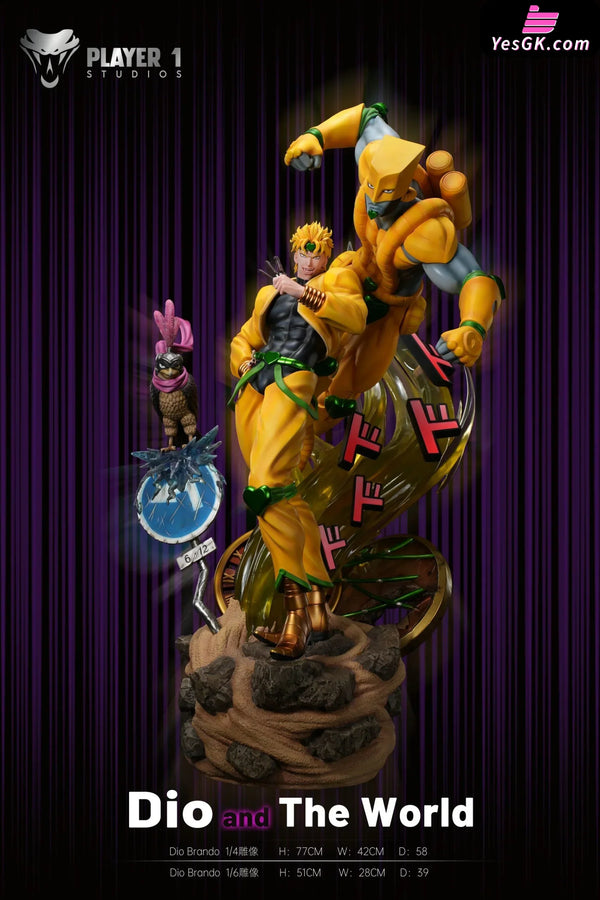 JOJO Duel Series - Dio Brando Statue - Player 1 Studio [In-Stock] Full Payment / 1/6 Scale JOJO