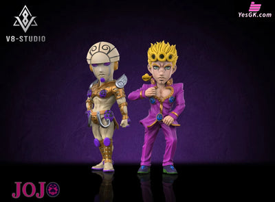 JOJO Giorno Giovanna & Gold Experience GK Statue - V8 Studio [Pre-Order] Full Payment / Set JOJO