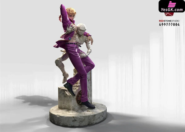 JOJO Giorno Giovanna Statue - RED stone Studio [In-Stock] JOJO