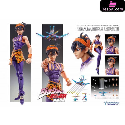 JOJO Golden Wind Narancha Ghirga (Licensed) Action Figure - MEDICOS-E Studio [Pre-Order] JOJO