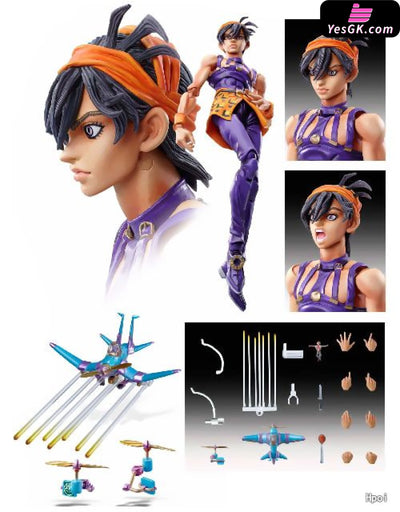 JOJO Golden Wind Narancha Ghirga (Licensed) Action Figure - MEDICOS-E Studio [Pre-Order] JOJO