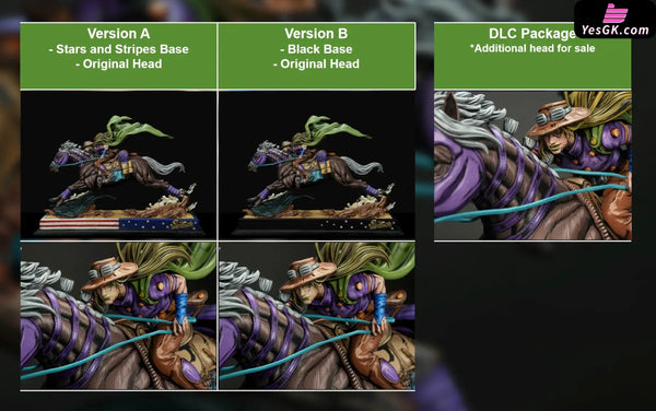 JOJO Gyro Zeppeli Statue - Bard Studio