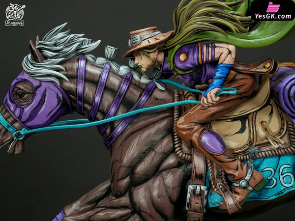 JOJO Gyro Zeppeli Statue - Bard Studio