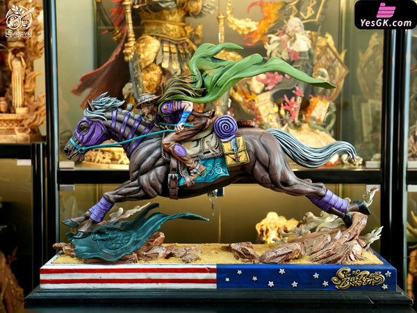JOJO Gyro Zeppeli Statue - Bard Studio