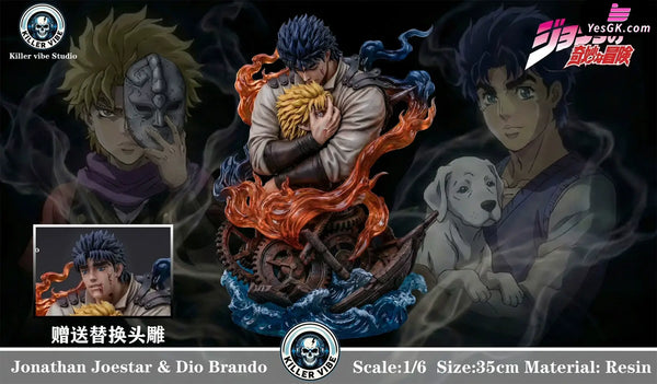 JOJO Jonathan Joestar & Dio Brando 1/6 Statue - Killer Vibe Studio [Pre-Order] - JOJO