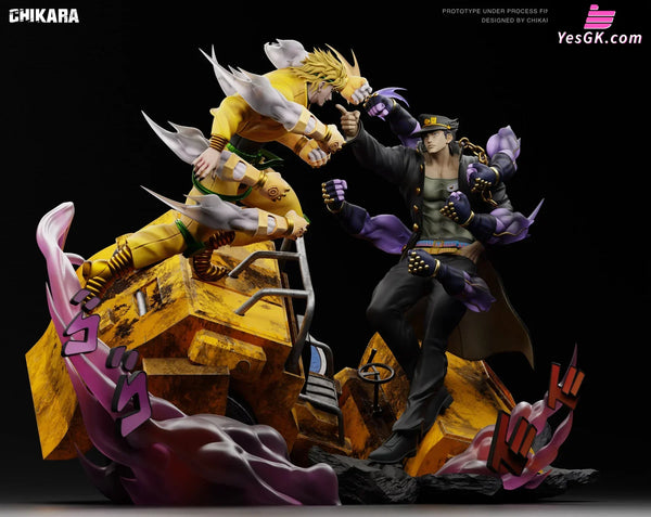 JOJO Jotaro Kujo Dio Brando Resin Statue - CHIKARA Studio [Pre-Order] JOJO