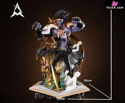 JOJO Jotaro Kujo & Star Platinum Statue - AM Studio [Pre-Order] JOJO