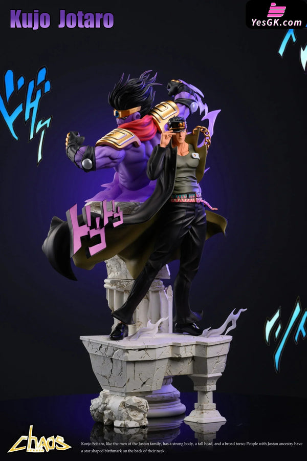 JoJo Series #2 Jotaro Kujo & Star Platinum Resin Statue - Chaosdog Studio [Pre-Order] JOJO