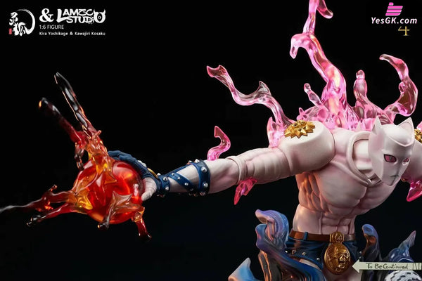 JOJO Yoshikage Kira & Kawajiri Kosaku 1/6 GK Statue - LAMZC Studio & Ling Hu Studio [In-Stock] - Full Payment - JOJO