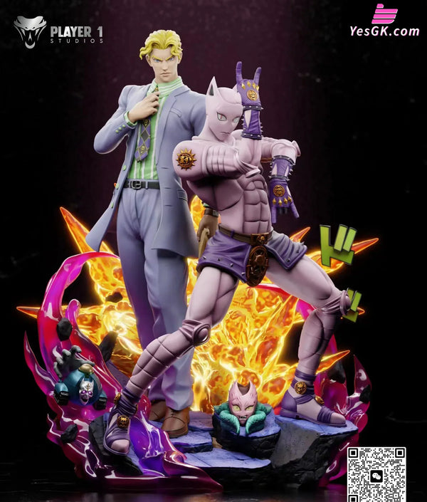 JOJO Yoshikage Kira Killer Quee Statue - Player 1 Studio [Pre-Order] Deposit / 1/6 Scale JOJO