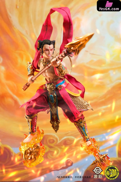Journey To The West 1/12 Three Altars Sea Assembly Great God Nezha Third Prince Action Figure JX02501 JX02502 - Yuan