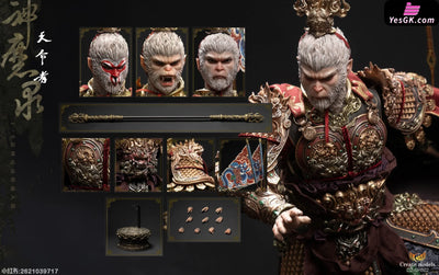 Journey to the West 1/6 Gods and Demons Series God of War Articulated Figure DZ-SH501 DZ-SH502 - Createmodels Studio