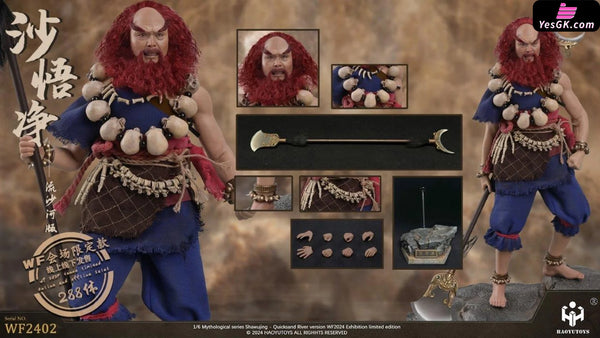 Journey To The West 1/6 Mythological Series Shawujing Quicksand River Version Action Figure - HAOYUTOYS Studio
