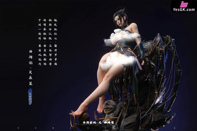 Journey to the West Female Demon Series Spider Spirit Fourth Sister GK Statue - Hyperspace Studio & Hebe Studio
