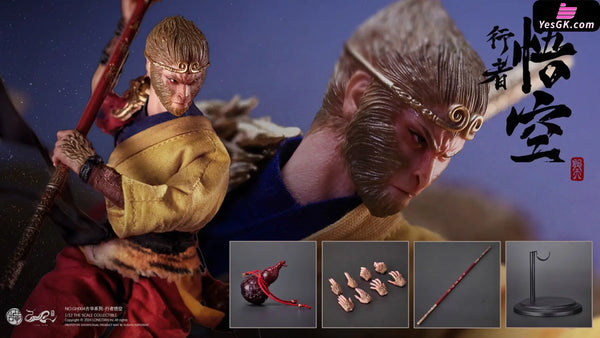 Journey to the West LONG TIAN 1/12 ANCIENT SPLENDORS Monkey King Sun Wukong (Licensed) Figure - LONG TIAN Studio