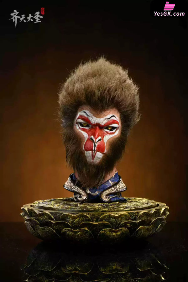 Journey to the West Monkey King Half-Bust 1/2 GK Statue - Ju Xiang Studio [Pre-Order] - Full Payment / Facial Makeup