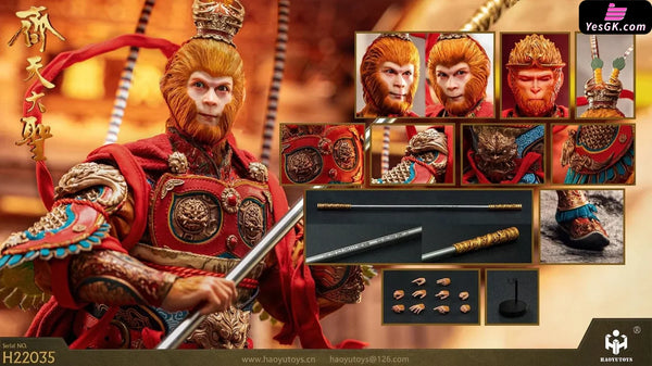 Journey to the West Monkey King Sun Wukong Action Figure - HAOYUTOYS Studio [In-Stock] - Full Payment / Hero is Back