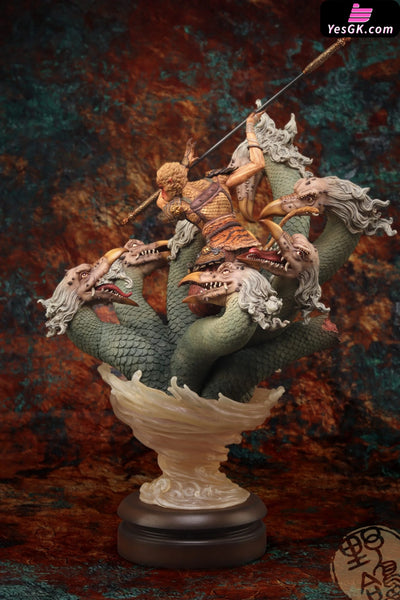 Journey To The West Sun Wukong Vs Nine Headed Bug Resin Statue - Wild Pigeon Studio [Pre - Order]