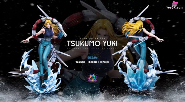 Jujutsu Blonde Big Sister Kaisen Tsukumo Yuki 1/4 GK Statue - YQY Studio [In-Stock] - Full Payment - JujutsuKaisen
