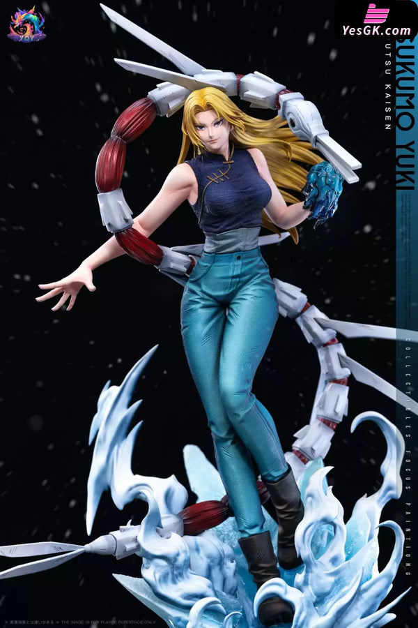 Jujutsu Blonde Big Sister Kaisen Tsukumo Yuki 1/4 GK Statue - YQY Studio [In-Stock] - Full Payment - JujutsuKaisen