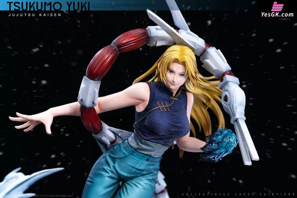 Jujutsu Blonde Big Sister Kaisen Tsukumo Yuki 1/4 GK Statue - YQY Studio [In-Stock] - Full Payment - JujutsuKaisen