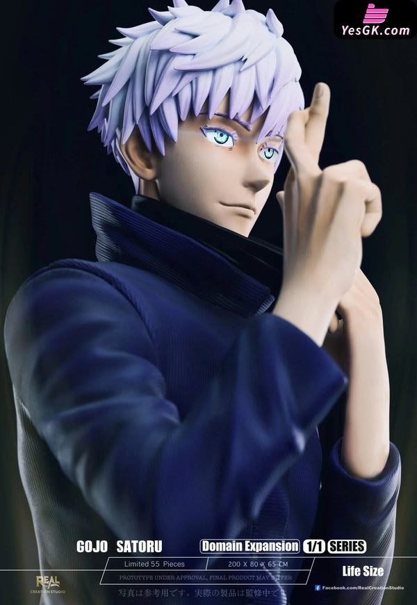 Jujutsu Kaisen 1/1 Gojo Satoru Full Body & Bust Statue - Real Creation Studio [Pre-Order]