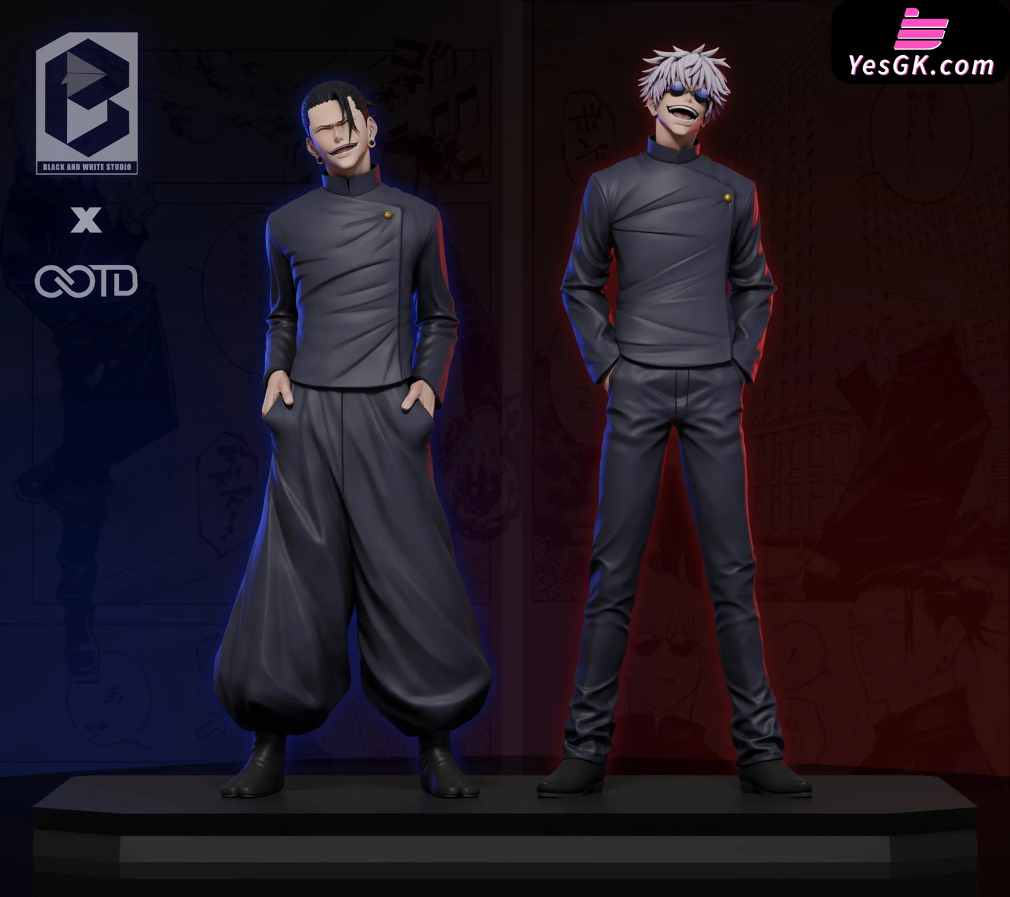 Jujutsu Kaisen #1 Gojo Satoru & Geto Suguru Statue - OOTD Studio [In-S –  YesGK