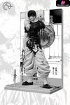 Jujutsu Kaisen #1 Heavenly Restriction Toji Fushiguro Manga Black and White Color GK Statue - Shu Studio [Pre-Order]