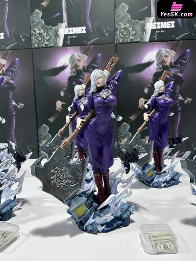 Jujutsu Kaisen #3 The White-Haired Axe Wielding Woman Mei Mei GK Statue - YQY Studio [In-Stock] - JujutsuKaisen
