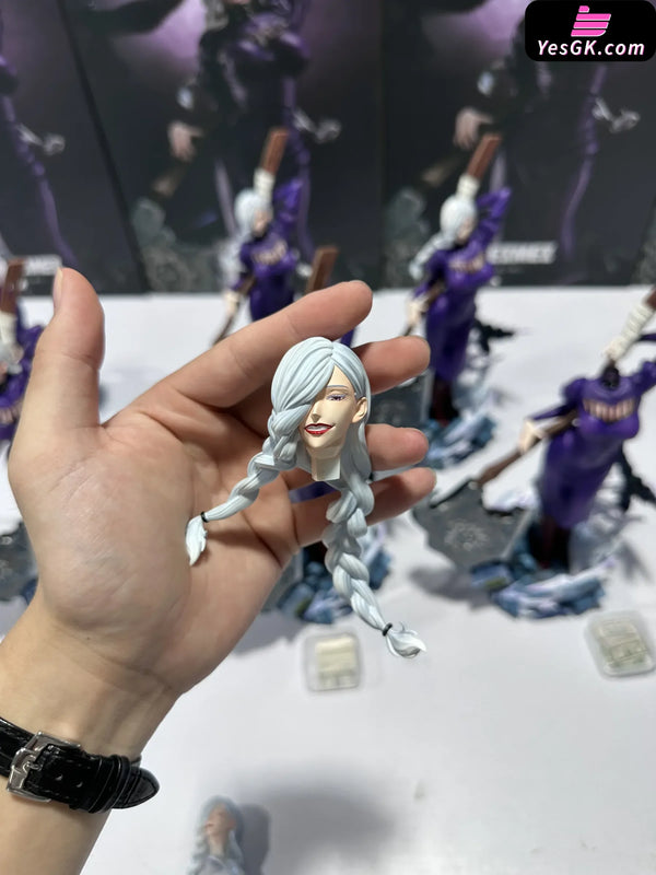 Jujutsu Kaisen #3 The White-Haired Axe Wielding Woman Mei Mei GK Statue - YQY Studio [In-Stock] - JujutsuKaisen