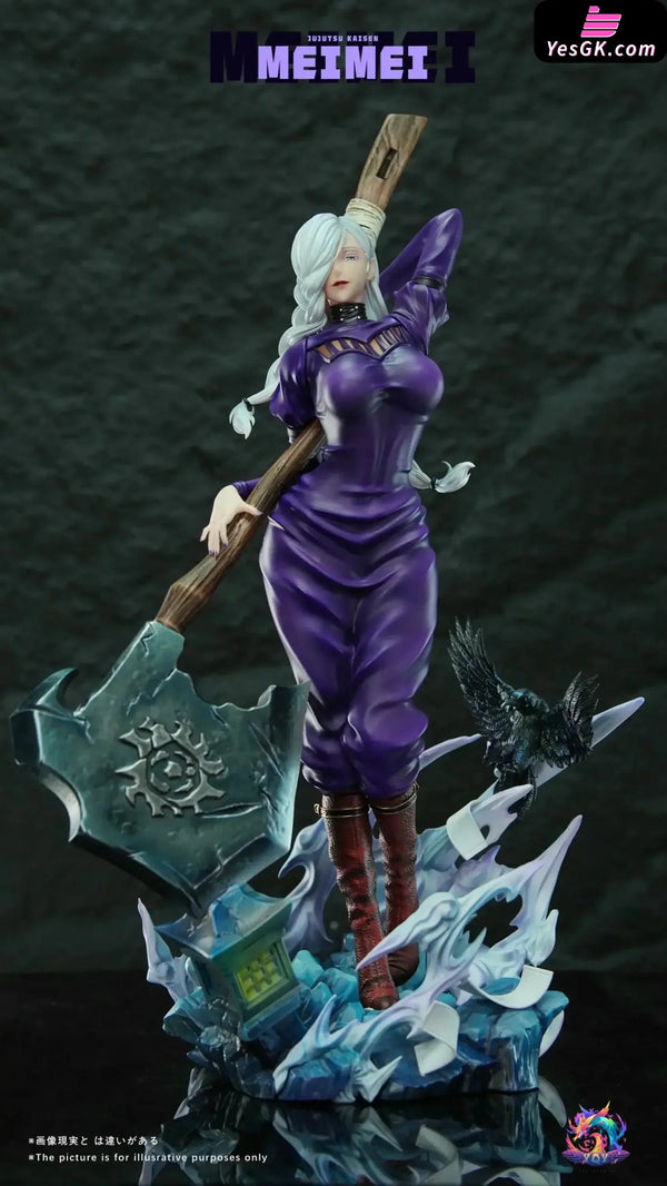 Jujutsu Kaisen #3 The White-Haired Axe Wielding Woman Mei Mei GK Statue - YQY Studio [Pre-Order] Jujutsu Kaisen