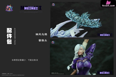 Jujutsu Kaisen #3 The White-Haired Axe Wielding Woman Mei Mei GK Statue - YQY Studio [Pre-Order] Jujutsu Kaisen