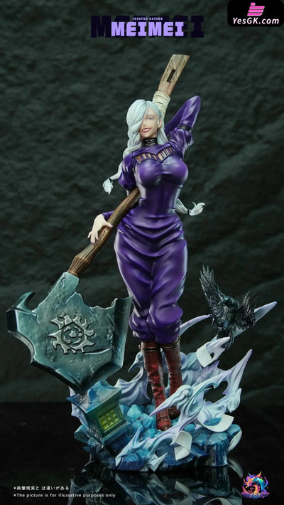 Jujutsu Kaisen #3 The White-Haired Axe Wielding Woman Mei Mei GK Statue - YQY Studio [Pre-Order] Jujutsu Kaisen